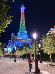 The Parisian Eiffel Tower