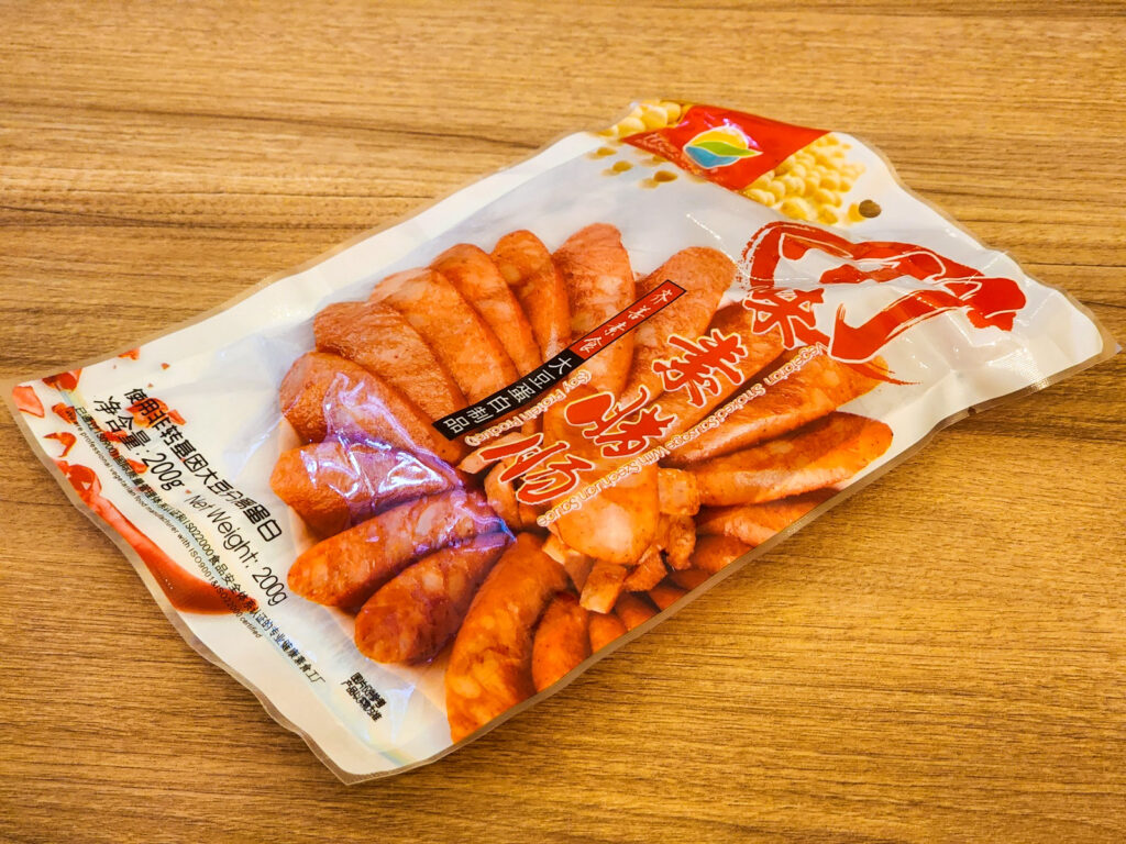 Vegetarian Spicy Sausage With Szechuan Sauce