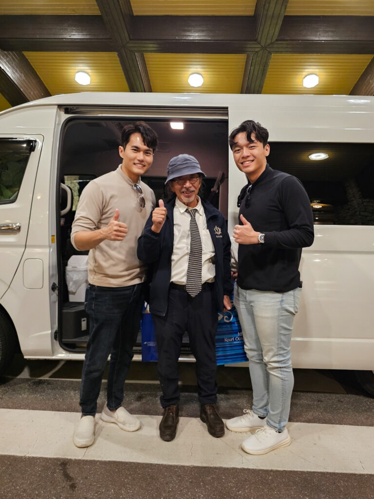 Keith Yuen @travelinspiration360 & Ken @shengxiangg finding the secrets to longevity in Okinawa Japan!