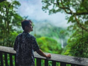 Keith Yuen and Brother Ken Lim at Costa Rica, SG Travel Influencers, Sloth, Red Eye Tree Frog, Paradise Hot Spring, Poas Volcano