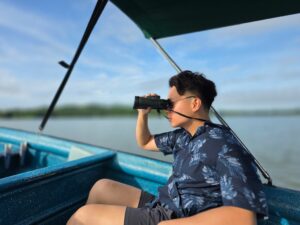 Keith Yuen and Brother Ken Lim at Panama Embera Tribe, Panama Canal, SG Travel Influencers